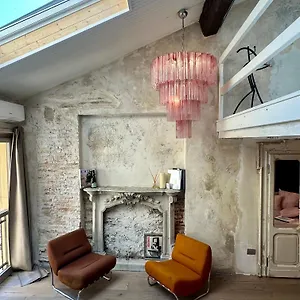 Apartment Charming And Design Attic Loft In Coolest Area Navigli Ticinese Italy